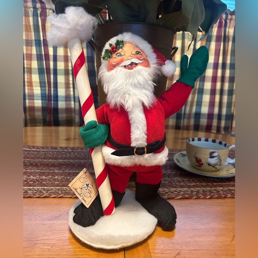 Vintage Annalee Santa at North Pole 🎅🏽